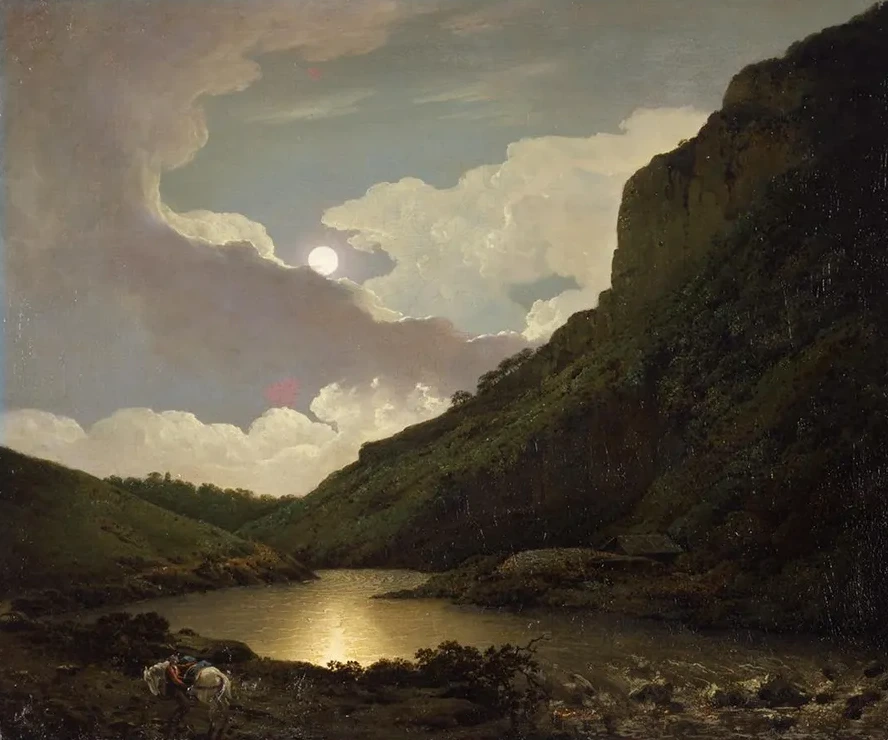 Matlock Tor by Moonlight