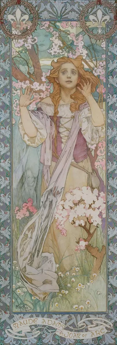 Maude Adams (1872 1953) as Joan of Arc