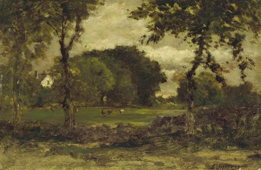 Medfield, Massachusetts (A Medfield Farm)