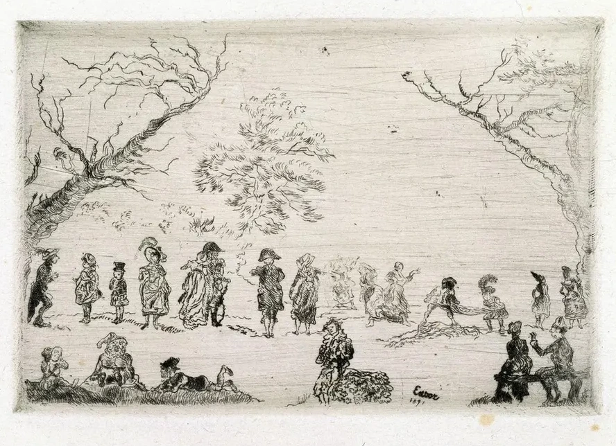 Meeting in a Park