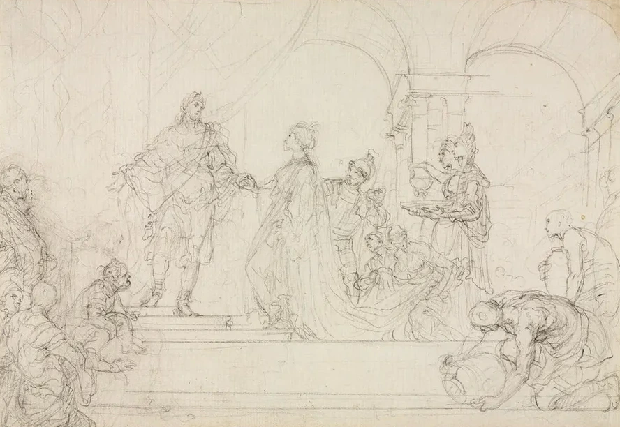 Meeting of Solomon and Queen of Sheba