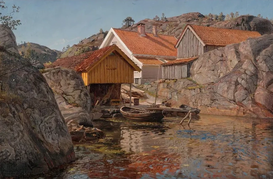 Mellom klipper. M l, Ny - Hellesund