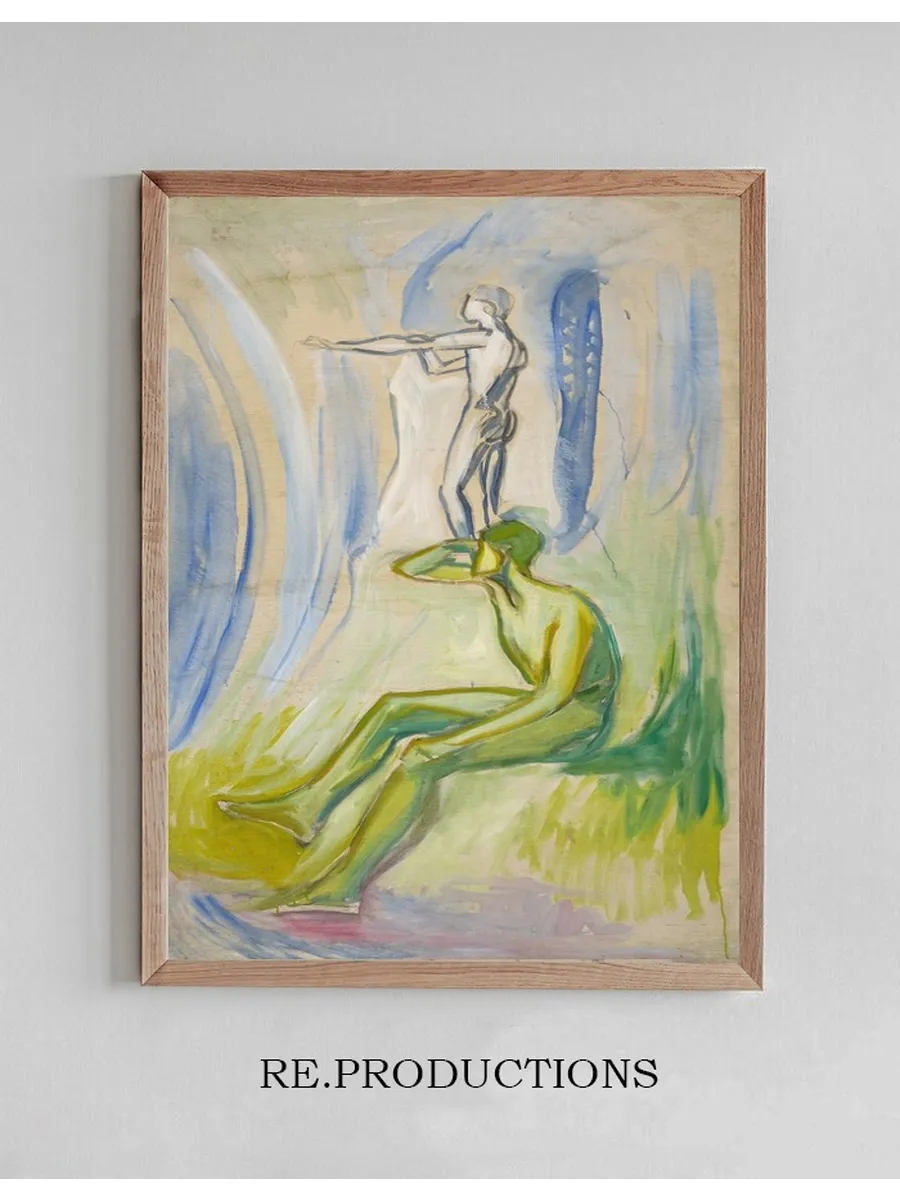 Men Turning towards the Sun