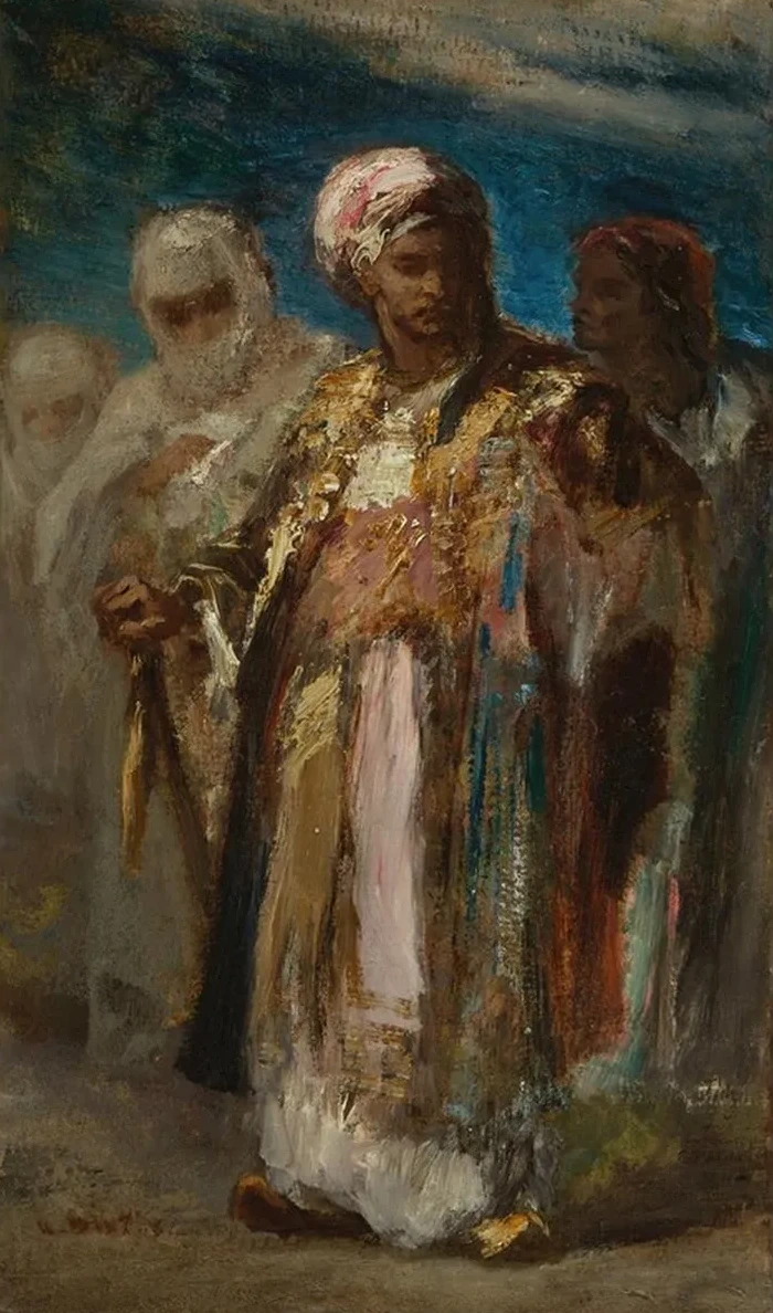 Men in Oriental Costumes