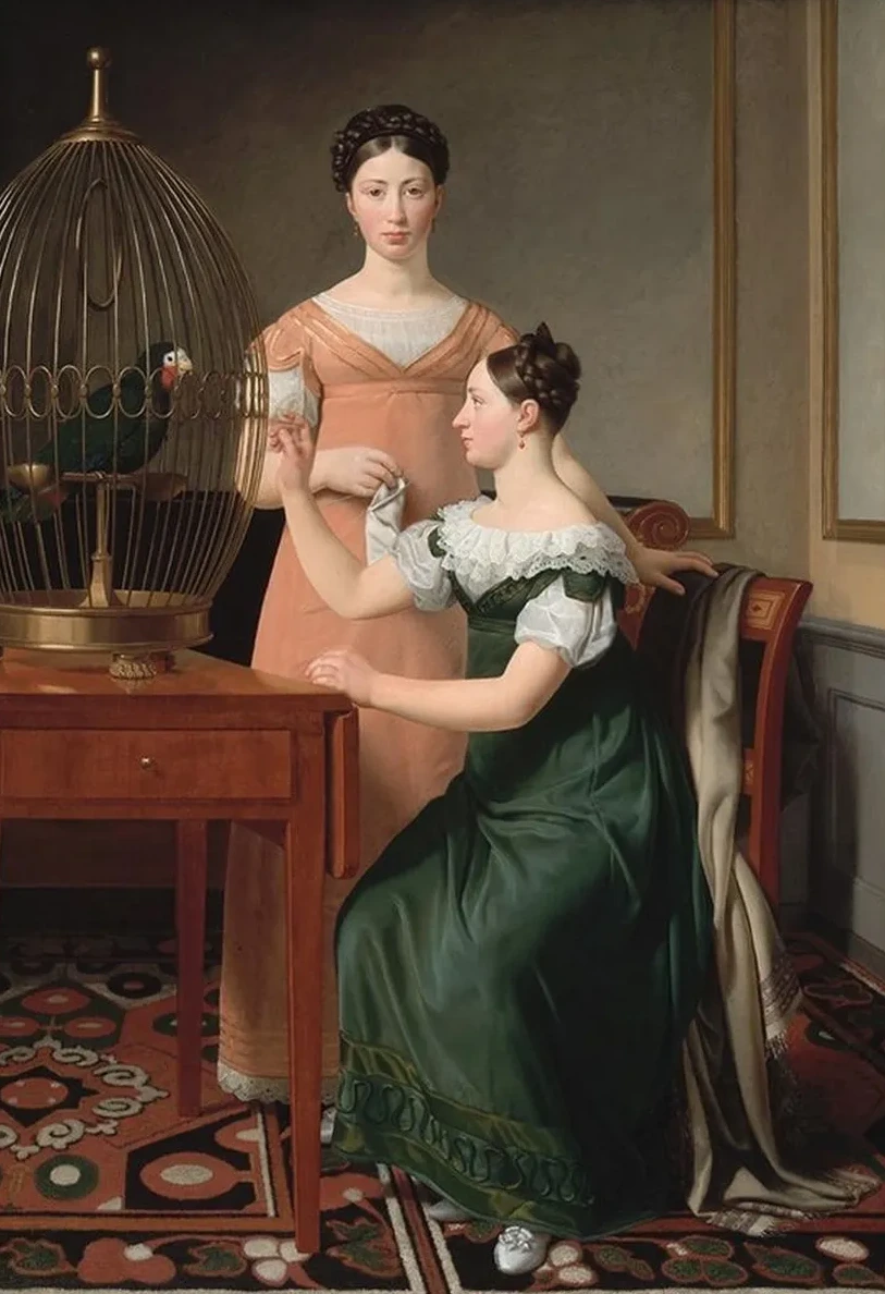 Mendel Levin Nathanson's Elder Daughters, Bella and Hanna