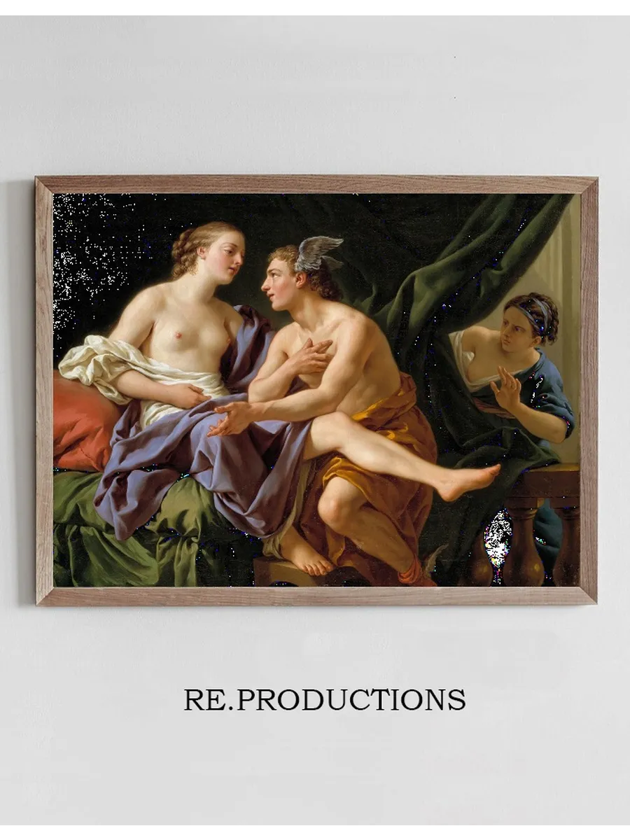 Mercury, Herse and Aglaura