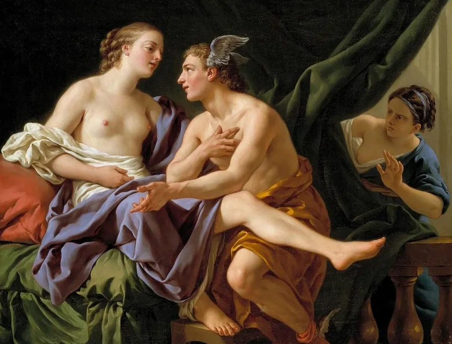 Mercury, Herse and Aglaura