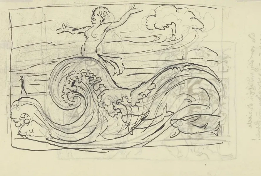 Mermaid with Fish