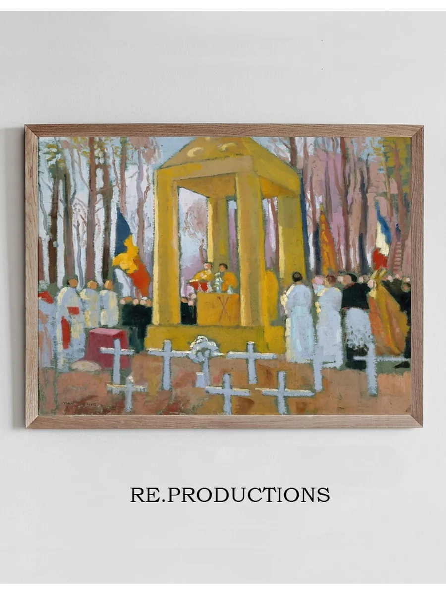 Messe Devant la Tombe D Ernest Psichari