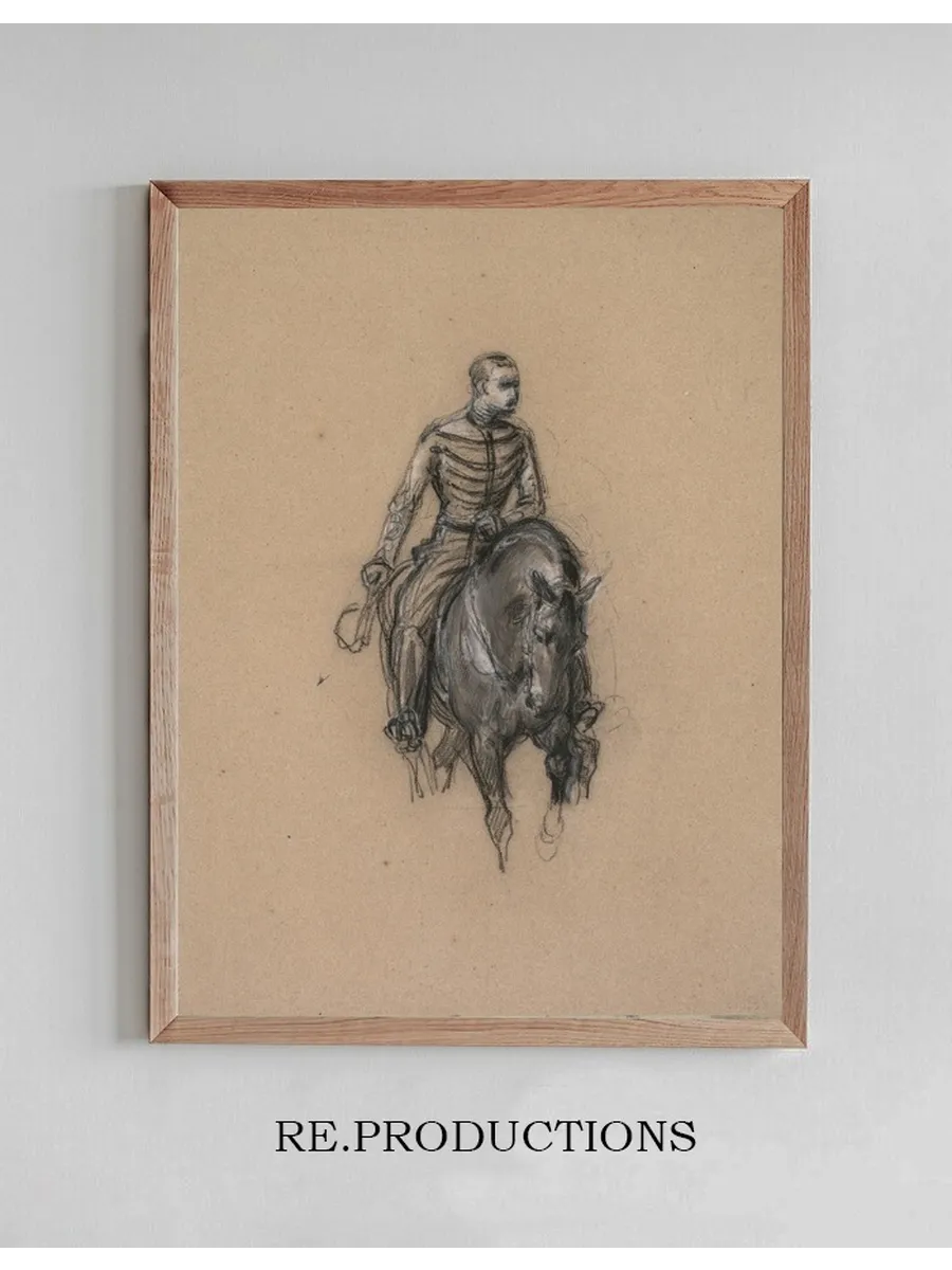 Militaire a Cheval (soldier on Horseback)