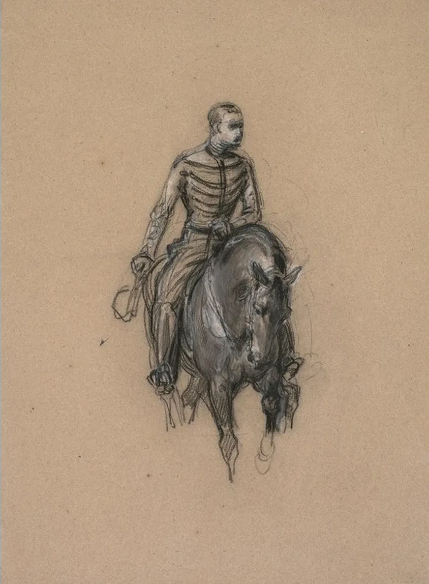 Militaire a Cheval (soldier on Horseback)