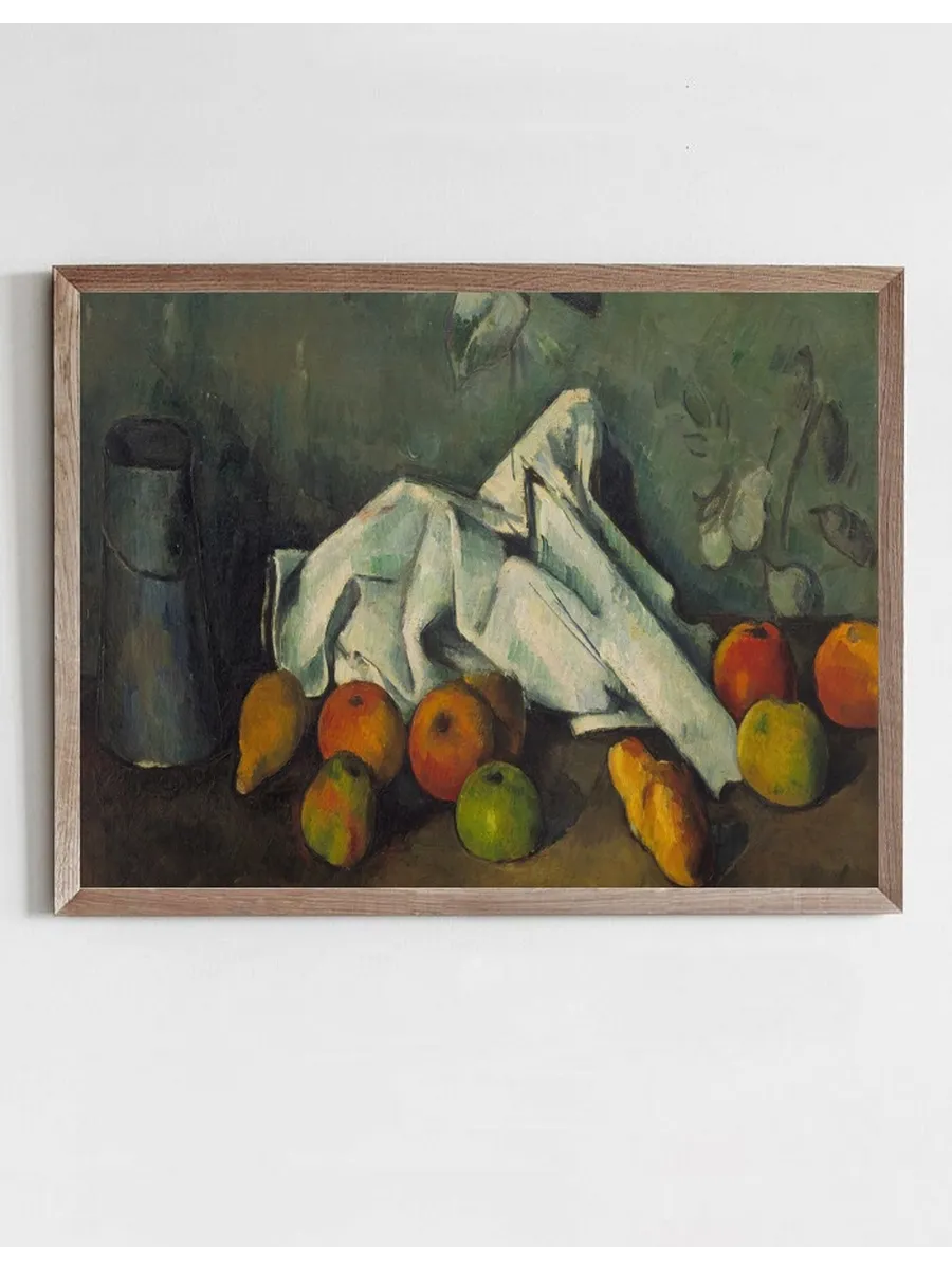 Milk Can and Apples