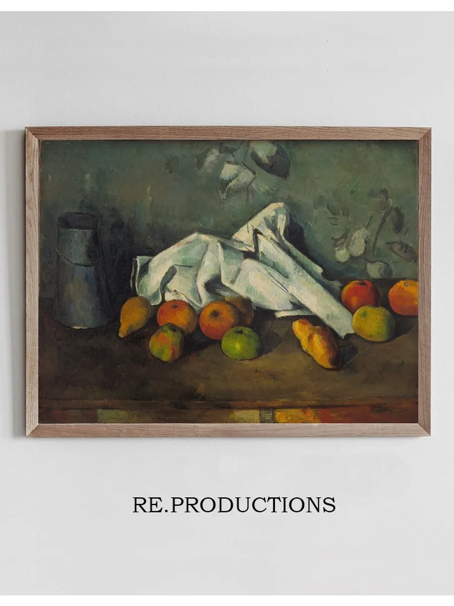 Milk Can and Apples