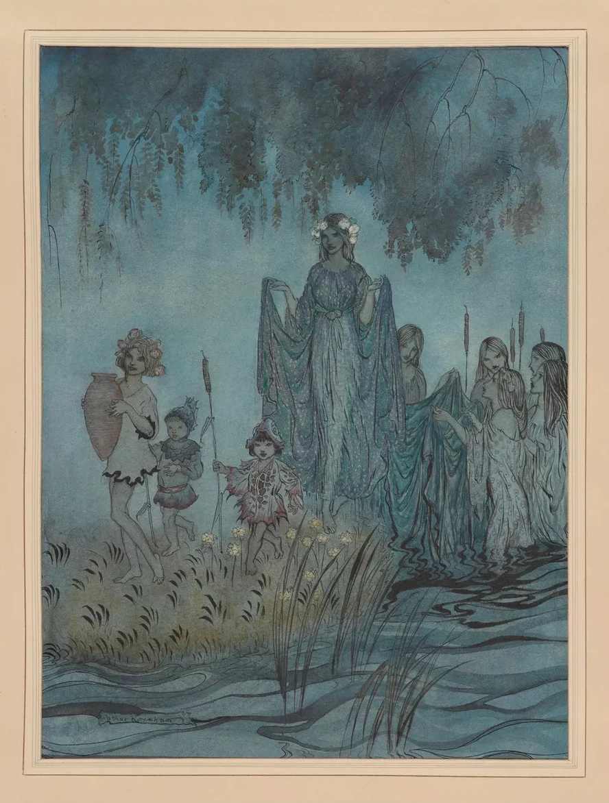 Milton's Comus. Sabrina Rises