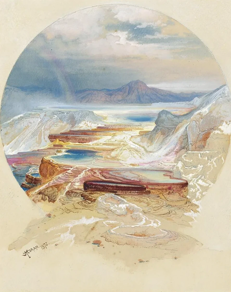 Minerva Terrace, Yellowstone