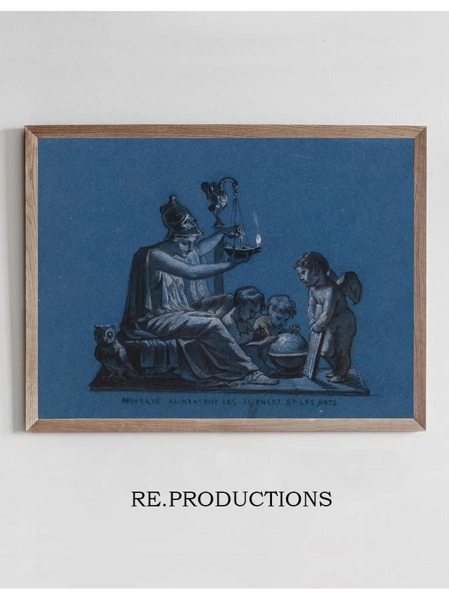 Minerve Alimentant les Sciences et les Arts