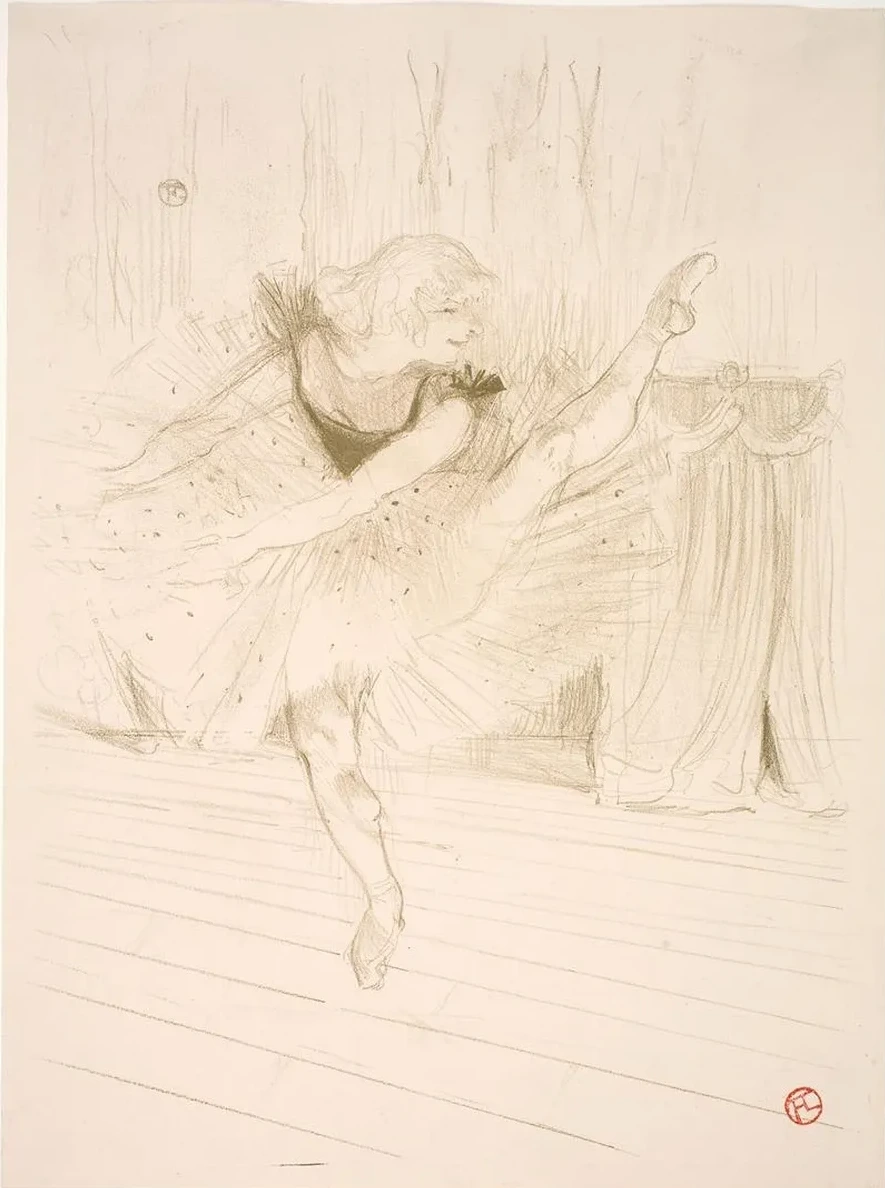 Miss Ida Heath, Danseuse Anglaise
