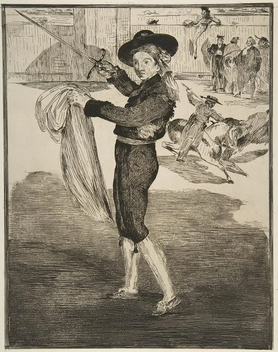 Mlle. Victorine in the Costume of an Espada