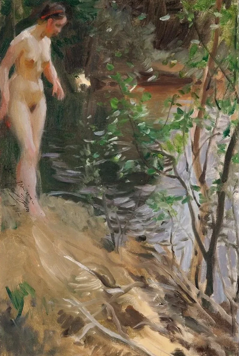 Model at Shore