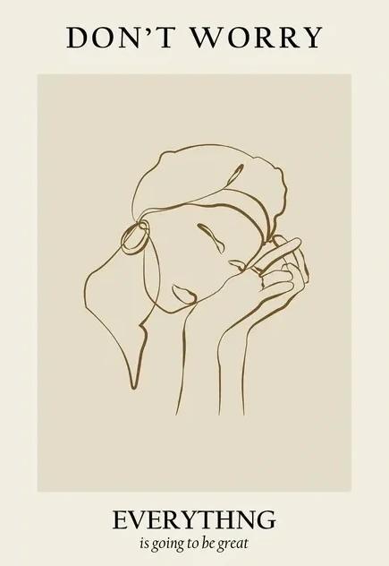 Modern Line Portrait