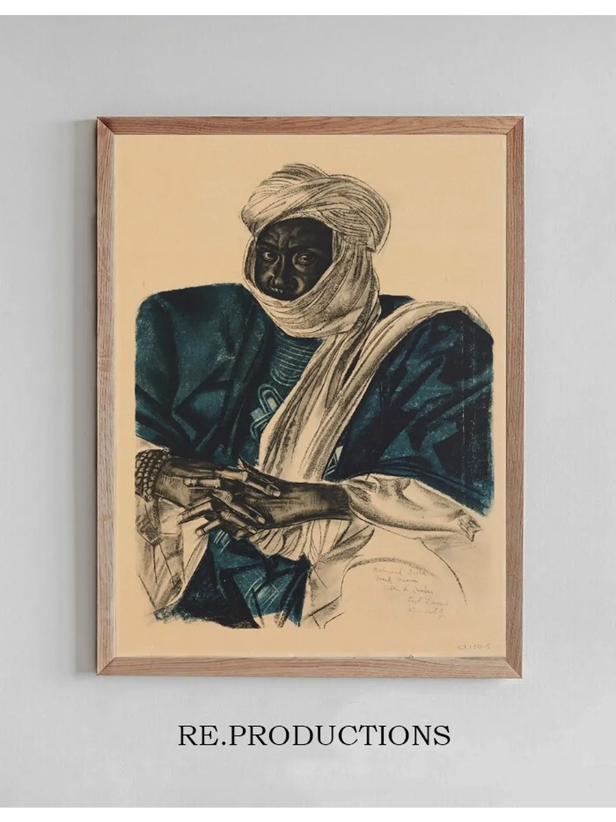 Mohamed Salek, dit Doud Moura, Sultan du Ouadai. Fort Lamy