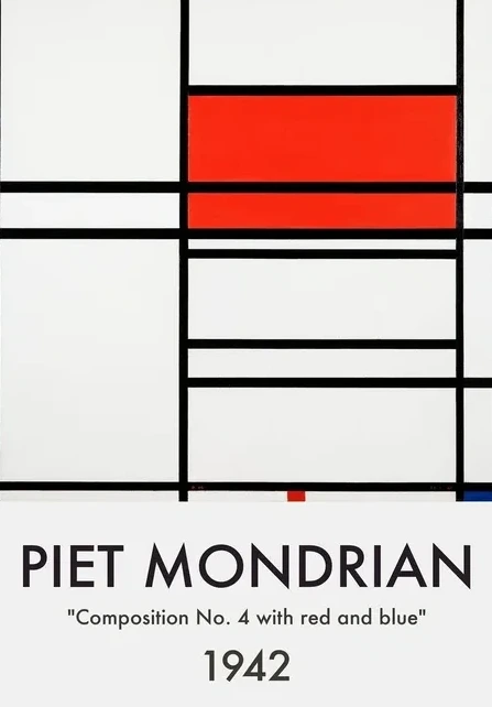 Mondrian Composition No. 4