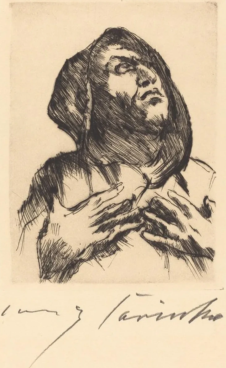 Monk Gazing Upward (M nch mit Erhobenem Blick)