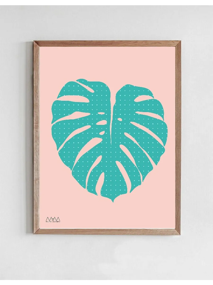 Monstera Teal