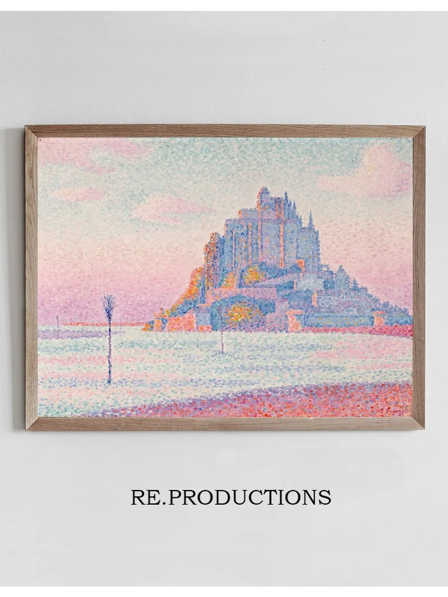 Mont Saint - Michel, Setting Sun