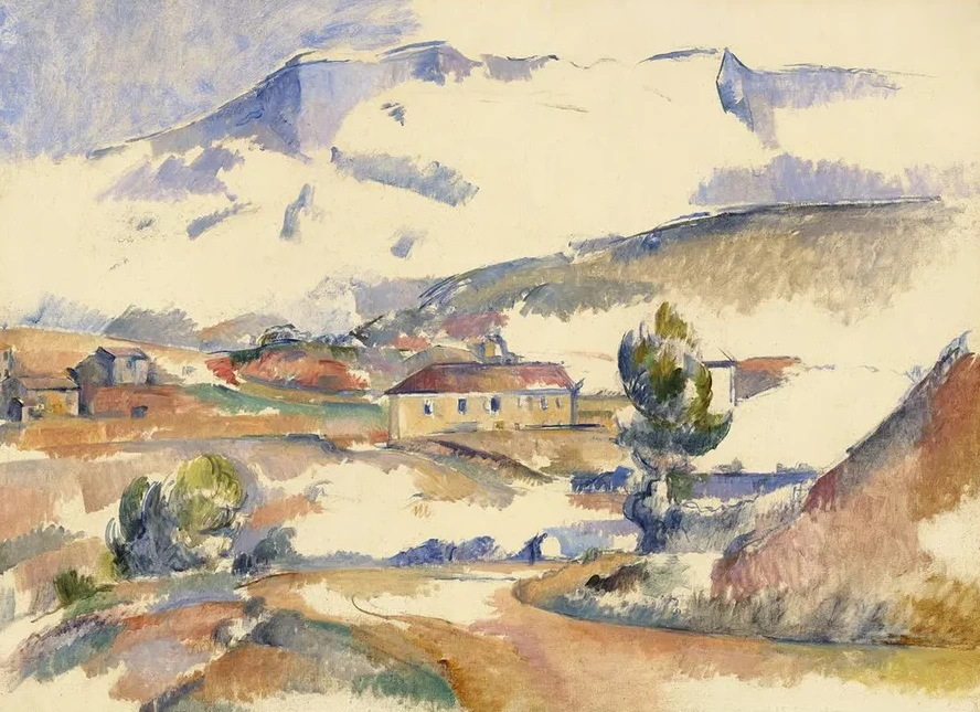 Montagne Sainte - Victoire,from Near Gardanne