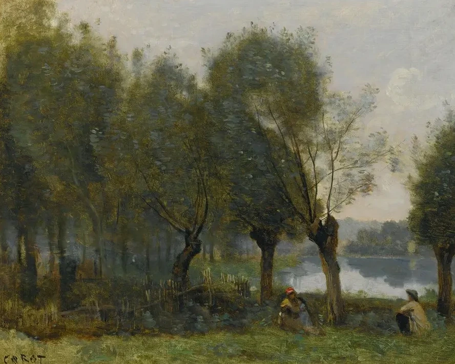 Montgeron - Saulaie Au Bord De L eau
