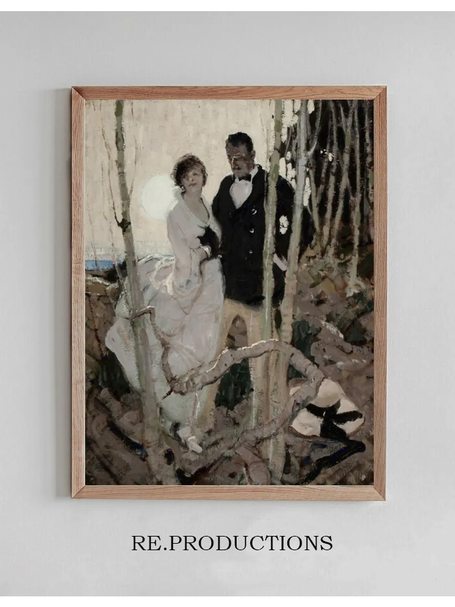 Moonlit Couple