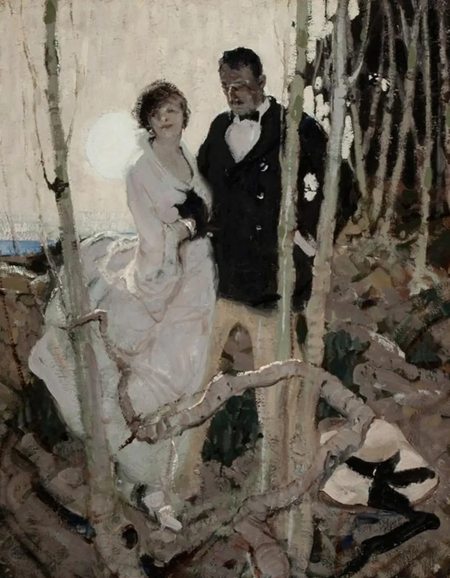 Moonlit Couple