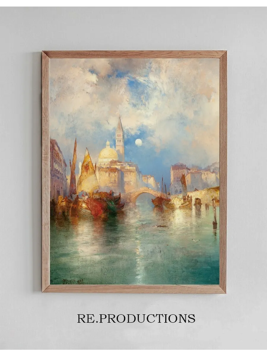 Moonrise, Chioggia, Venice