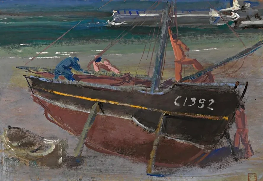 Moored Boat