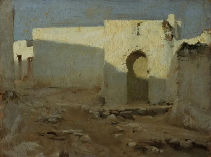 Moorish Buildings in Sunlight