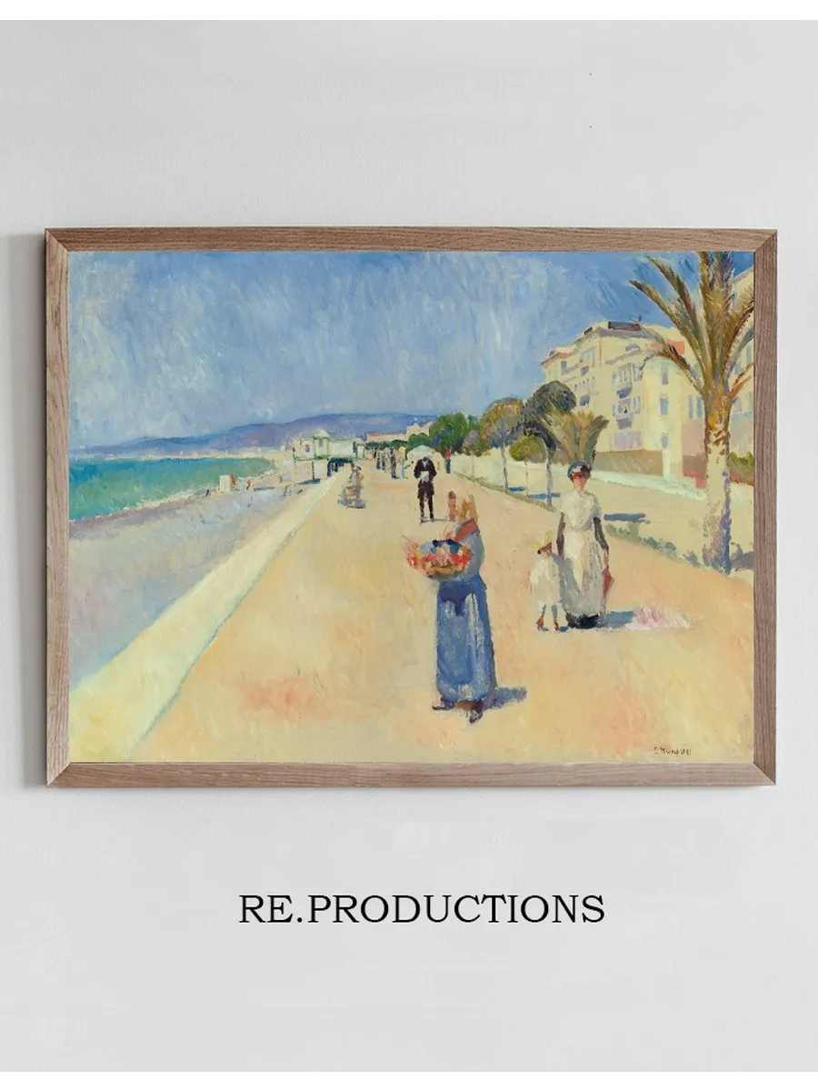 MorgenP Promenade Des Anglais (Morning On The Promenade Des Anglais)
