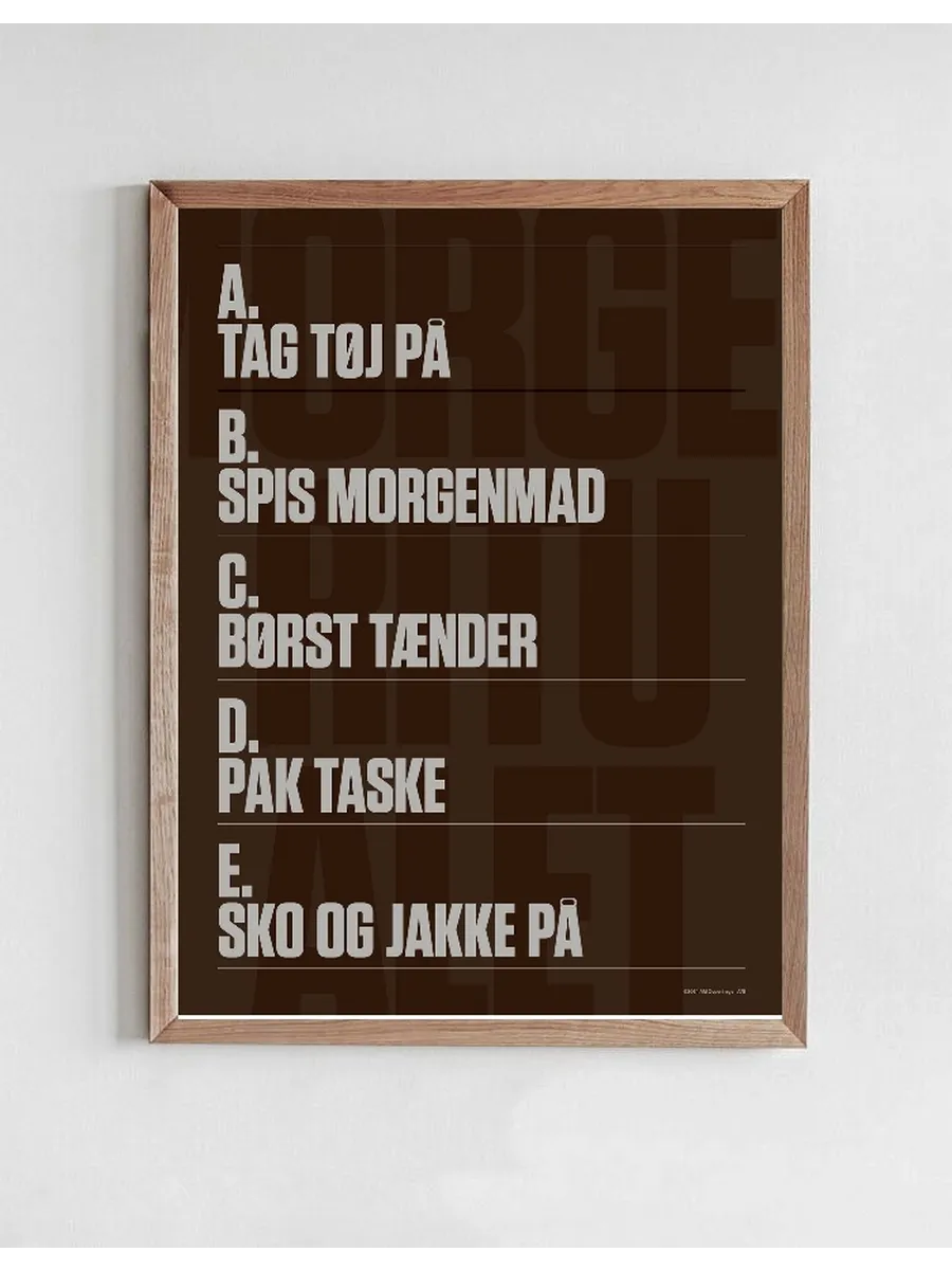 Morgenritualet A - E