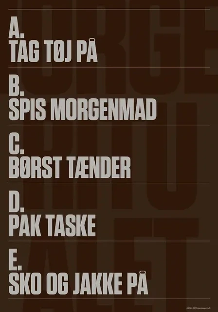 Morgenritualet A - E