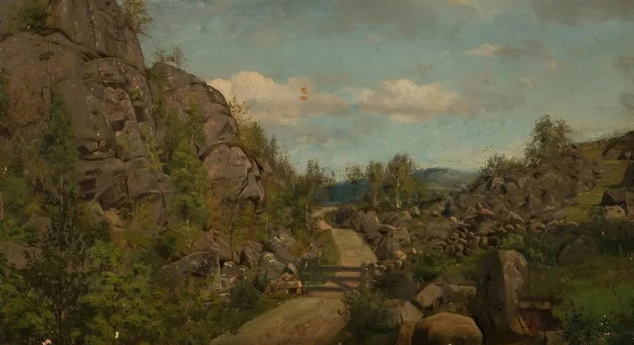 Morgenstemning Ved Fr Islandsveien, Mandal