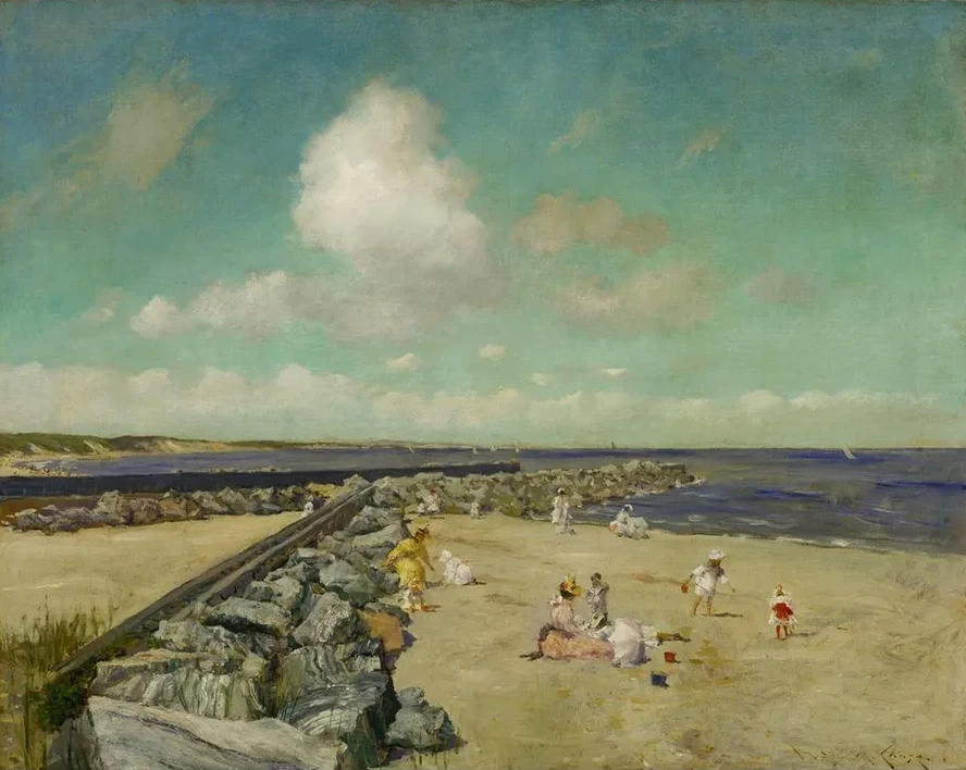 Morning at Breakwater, Shinnecock