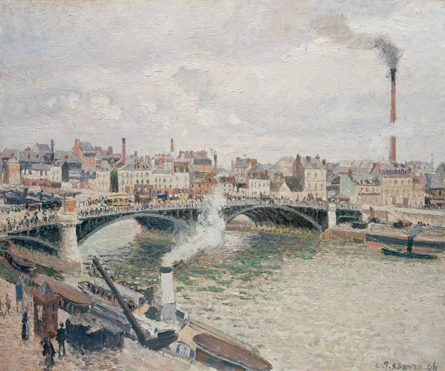 Morning, An Overcast Day, Rouen