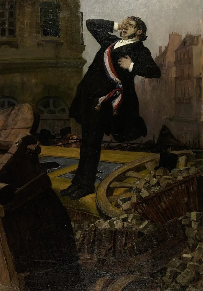 Mort du D Put Alphonse Baudin le 3 D Cembre 1851