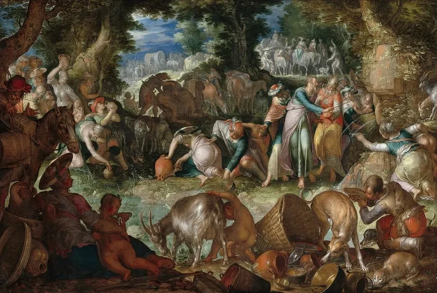 Moses Striking the Rock