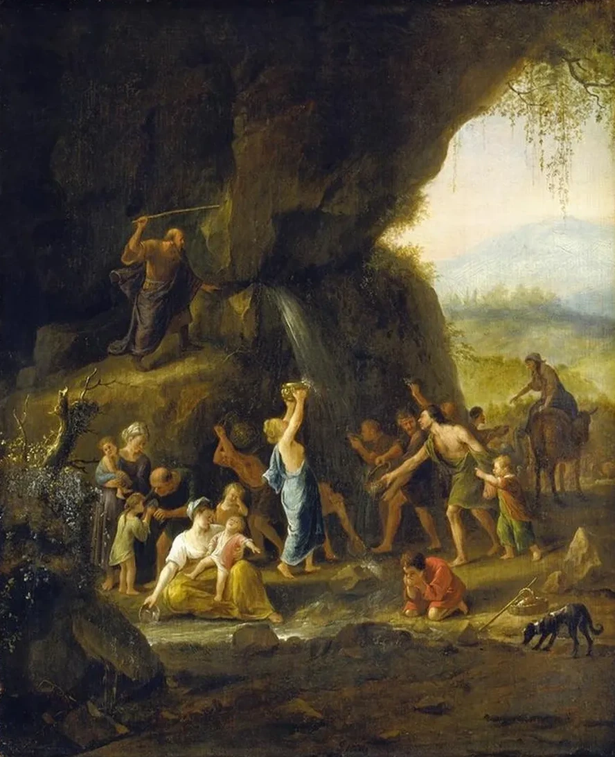 Moses Striking the Rock