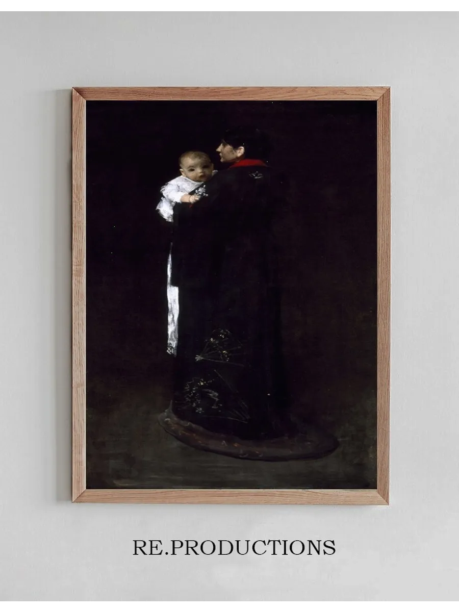 Mother And Child (The First Portrait)