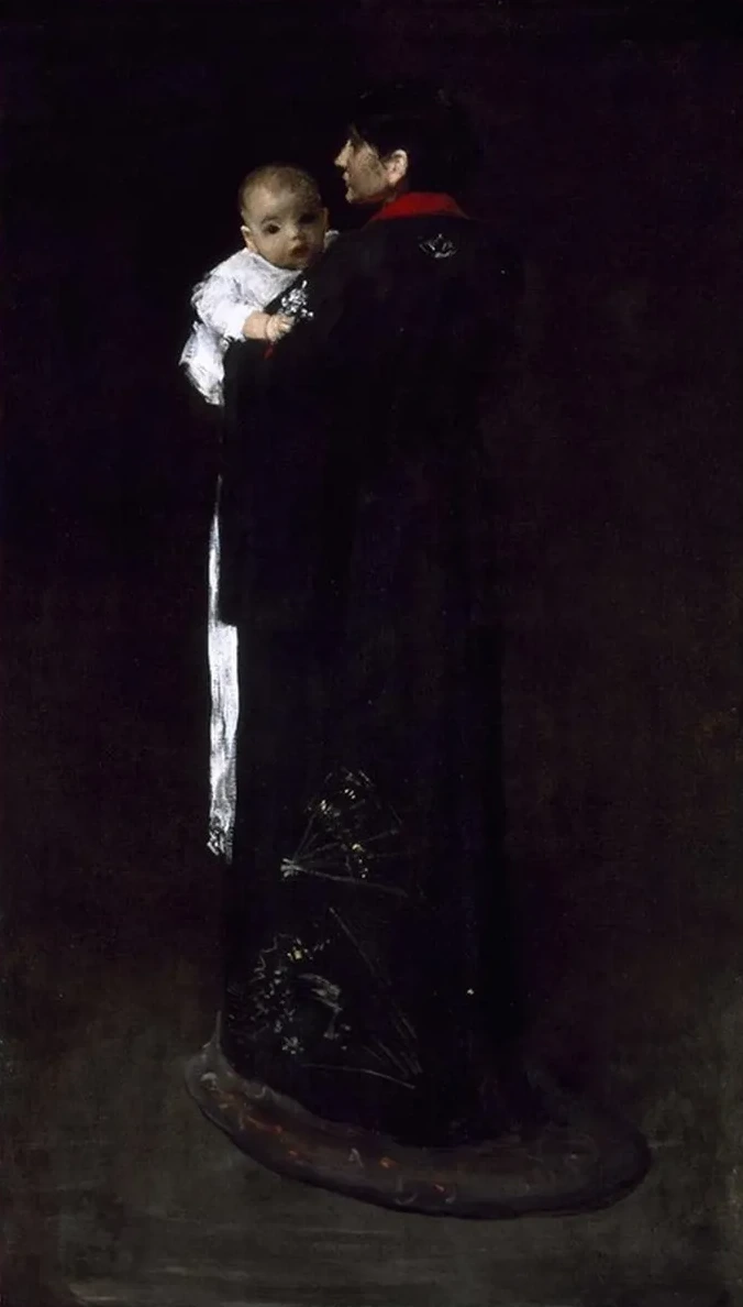 Mother And Child (The First Portrait)