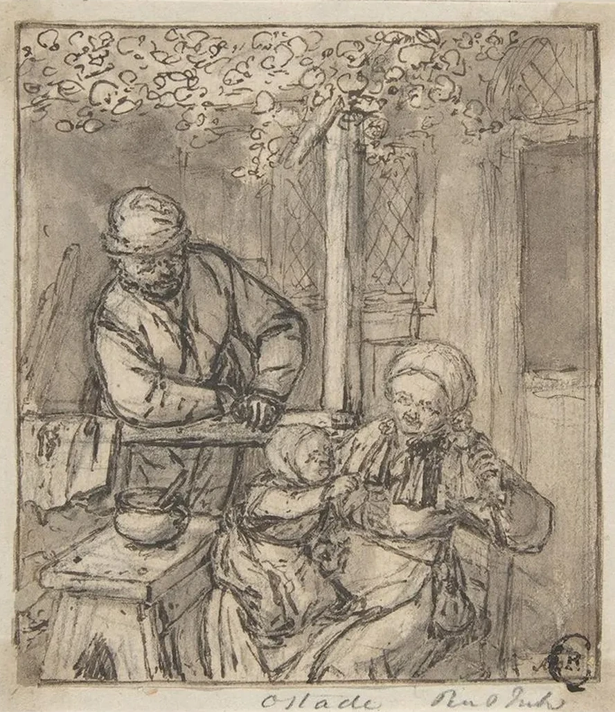 Mother and Child with a Doll