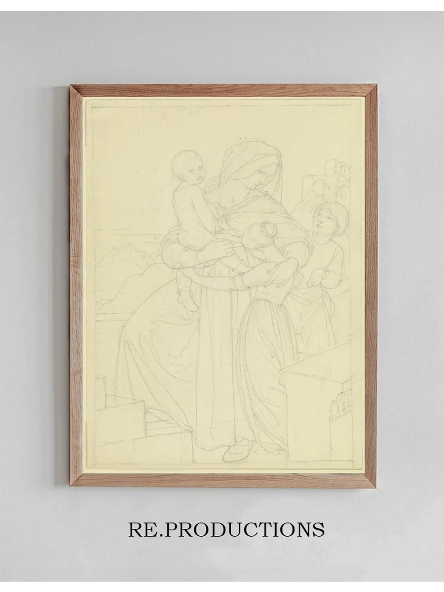 Mother with Three Children