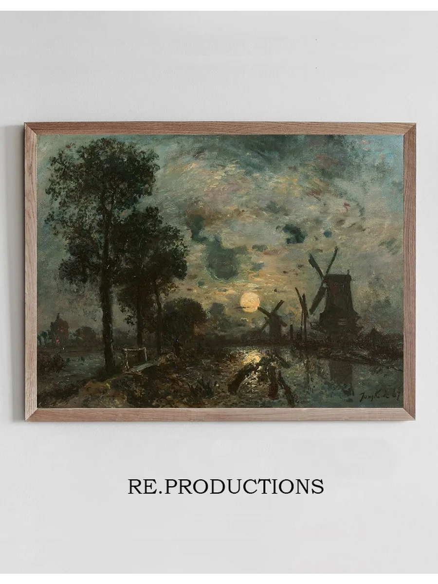 Moulins Au Clair de Lune, Schiedam